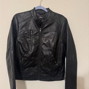 Black Leather Jacket for Men